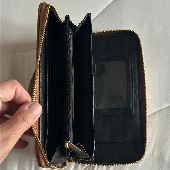 Betsy Johnson Quilted Wristlet with Gold Accents - Picture 8 of 12